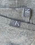 Grounded Grey Polished Skirt Set