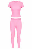 Morning Blush Weightless Ribbed Set
