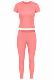 Golden Blush Weightless Ribbed Set